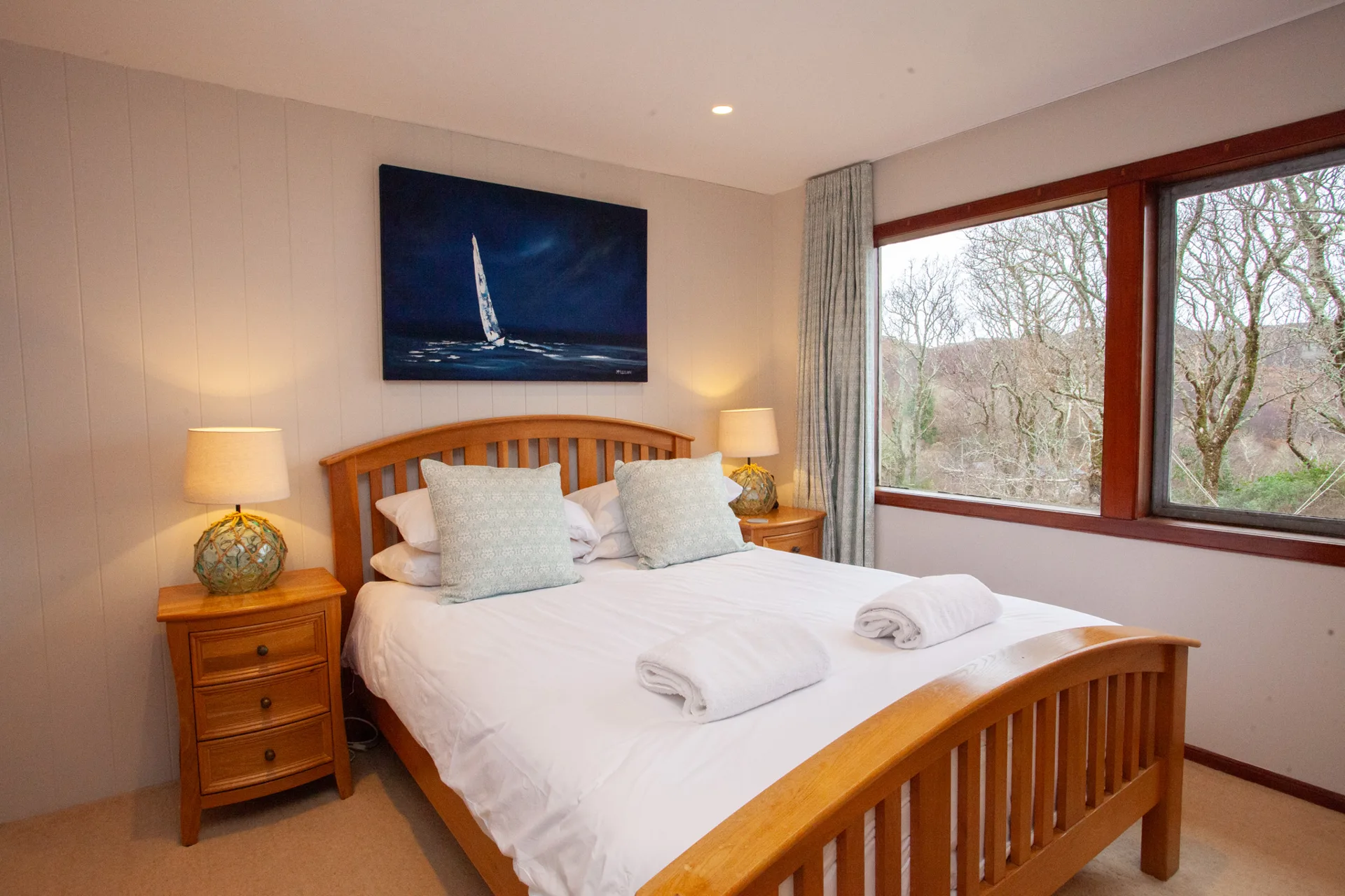 Sealladh na Mara: Master bedroom